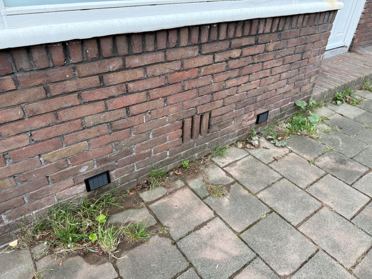 Foto van een isolatieproject