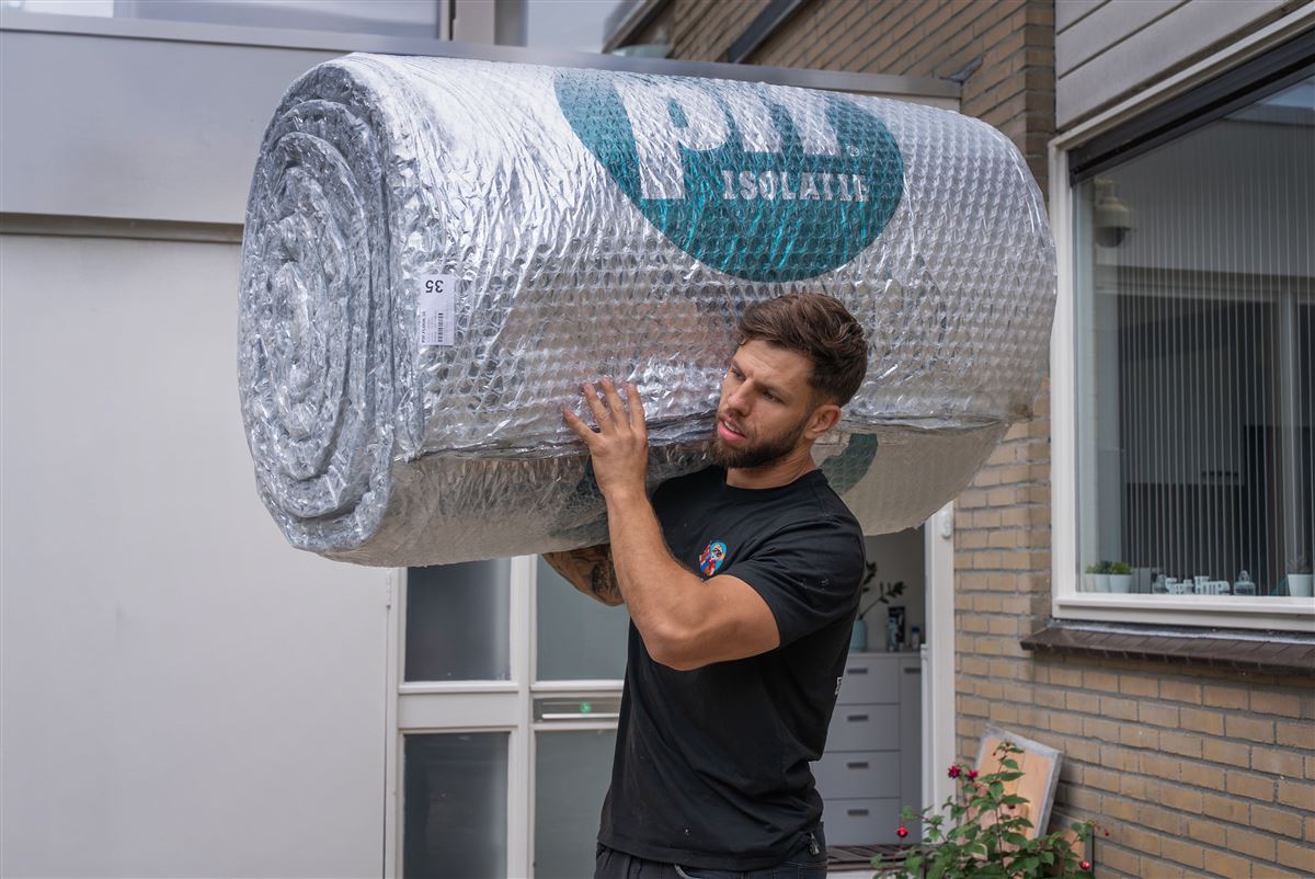 Onderweg naar de kruipruimte met PIF-folie